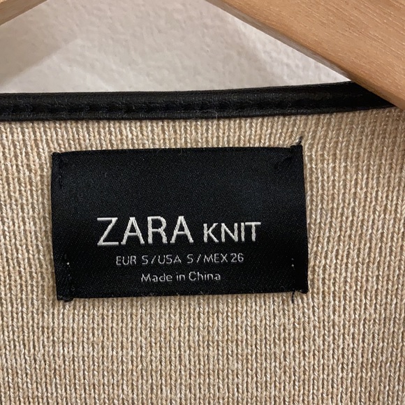 NWOT Zara Knit jacket - Picture 4 of 5